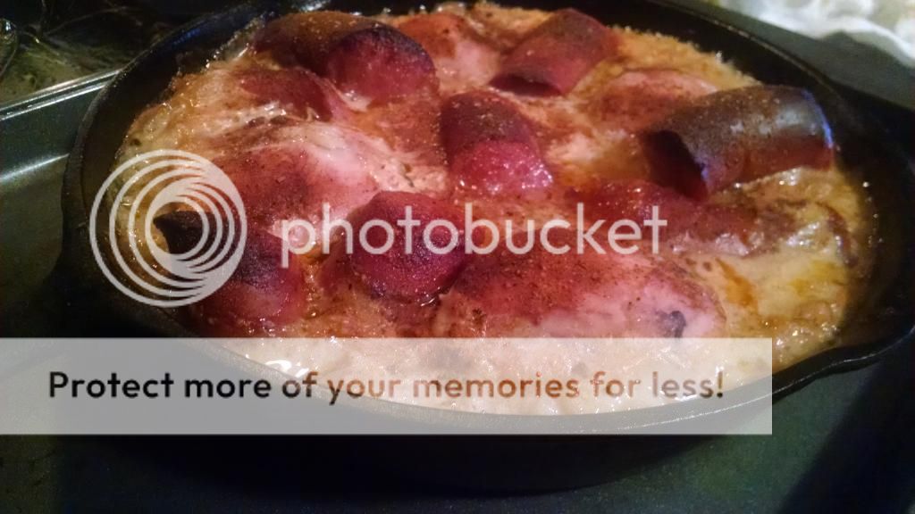 skillet chicken and sausage — Big Green Egg Forum